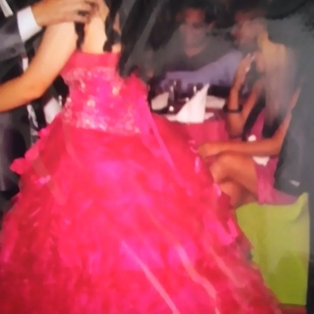 PINK QUINCEANERA DRESS - Picture 5 of 8